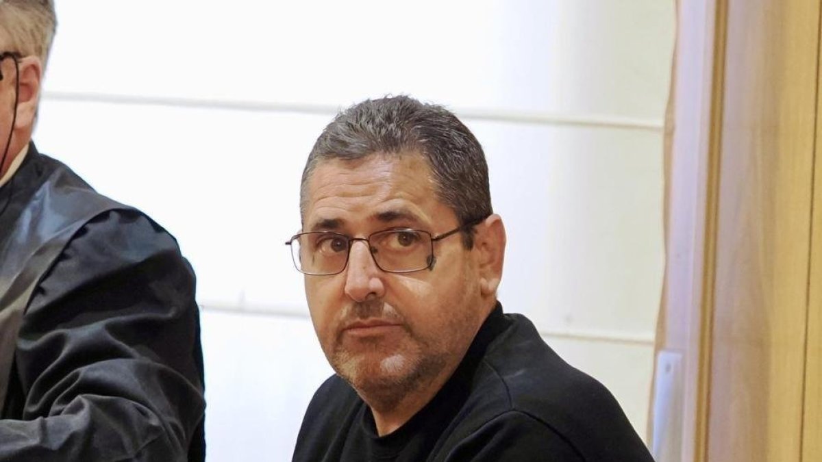 Pablo Antonio Santamaría, alias 'El Chiqui', durante el juicio celebrado en la Audiencia de Valladolid.
