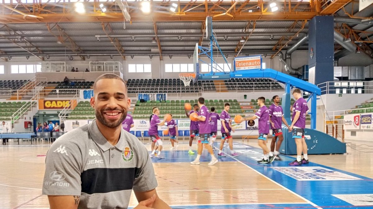 Mike Torres en la pista de Pisuerga.