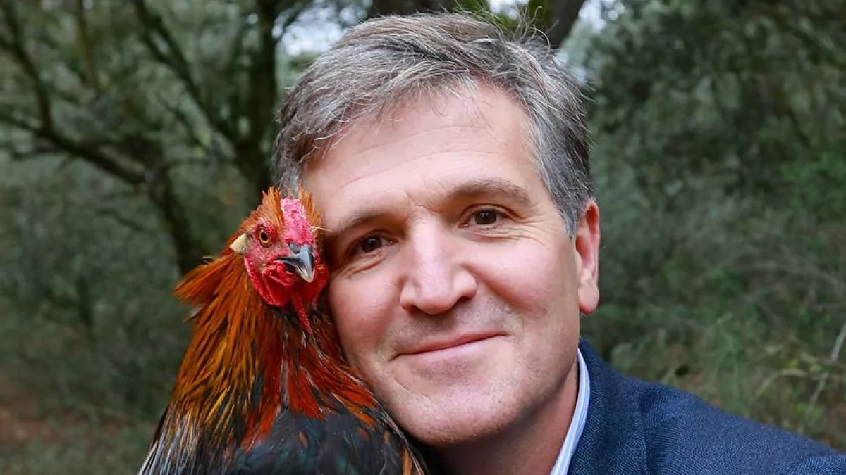 El fundador de la empresa Cascajares, Alfonso Jiménez