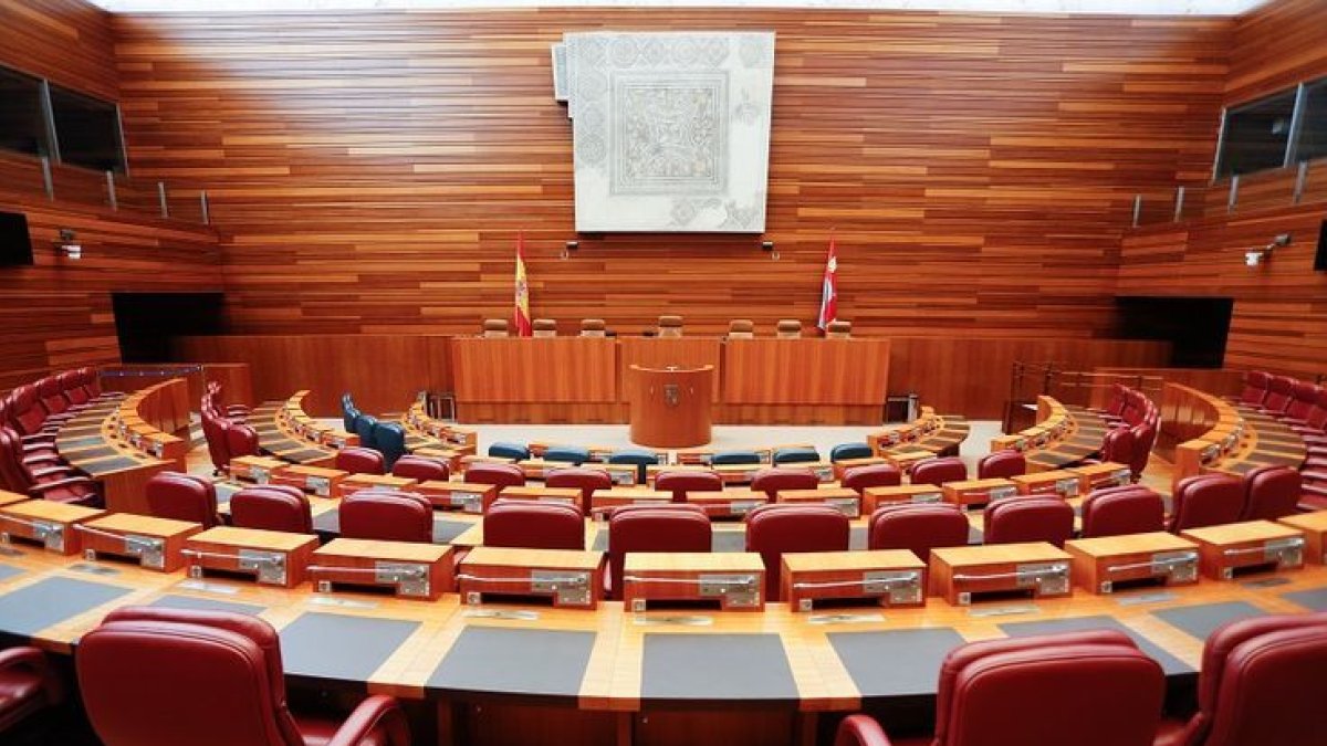 Hemiciclo de las Cortes de Castilla y León