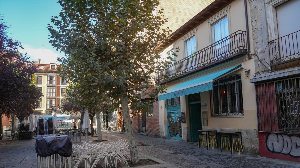 Bares y terrazas de la plaza de Cantarranas