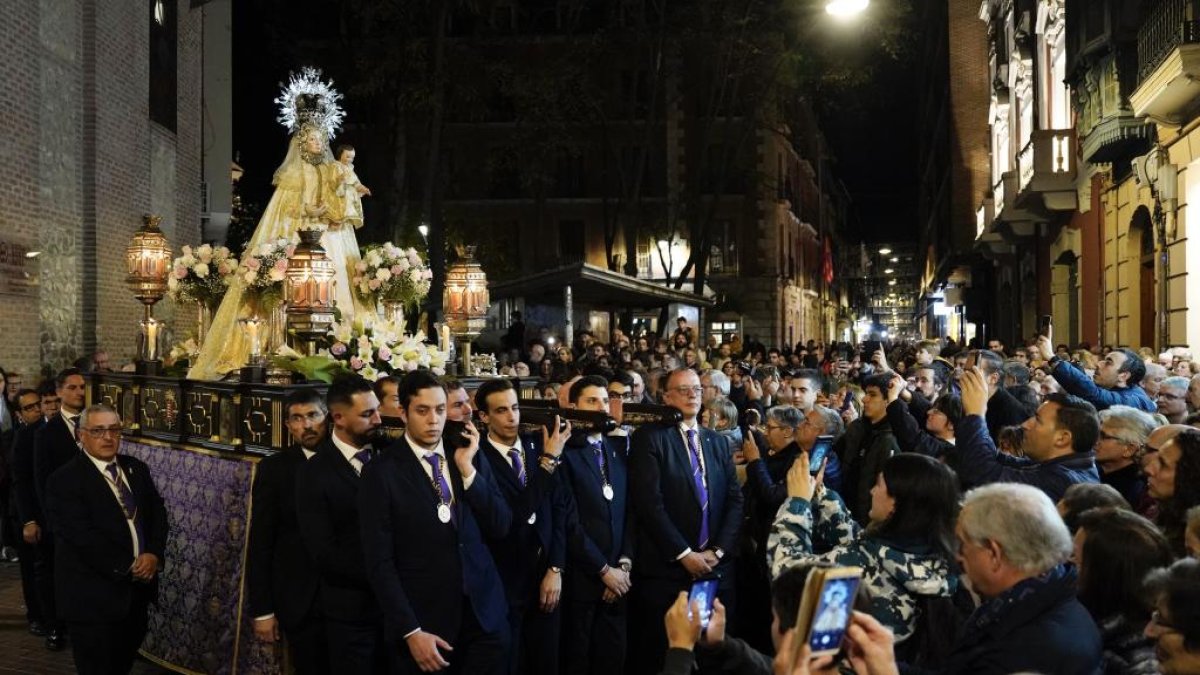 Procesión de La Virgen del Rosarillo en Valladolid