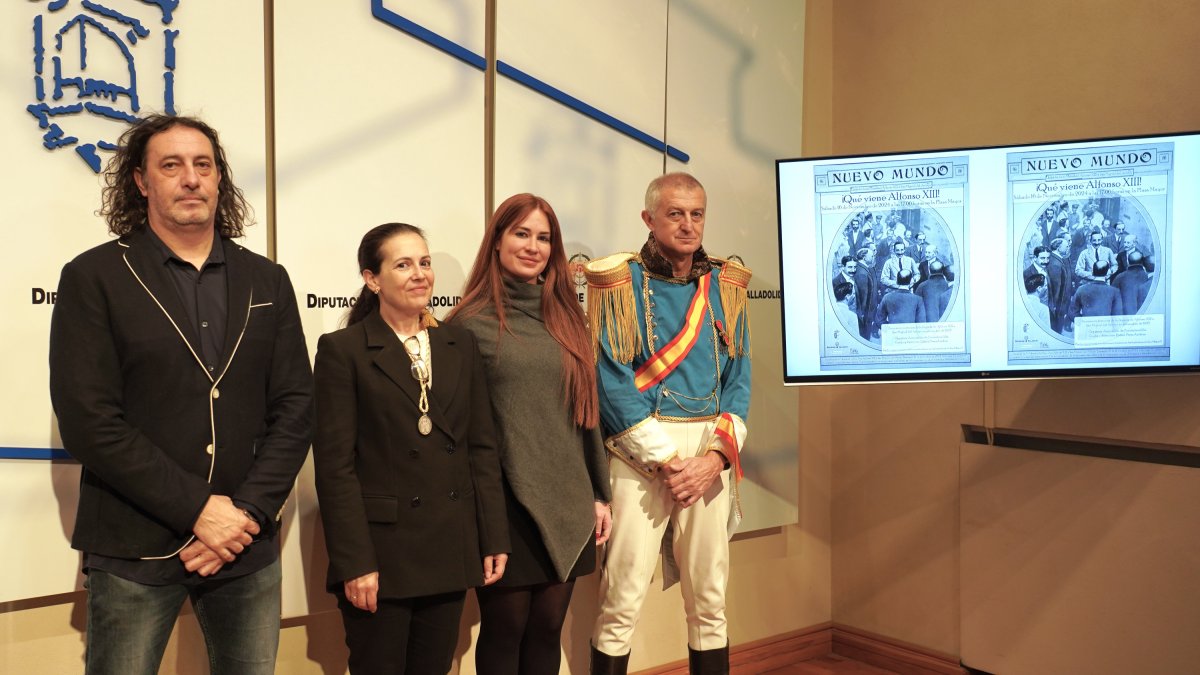 Presentación de la recreación histórica de la llegada de Alfonso XIII a San Miguel del Arroyo