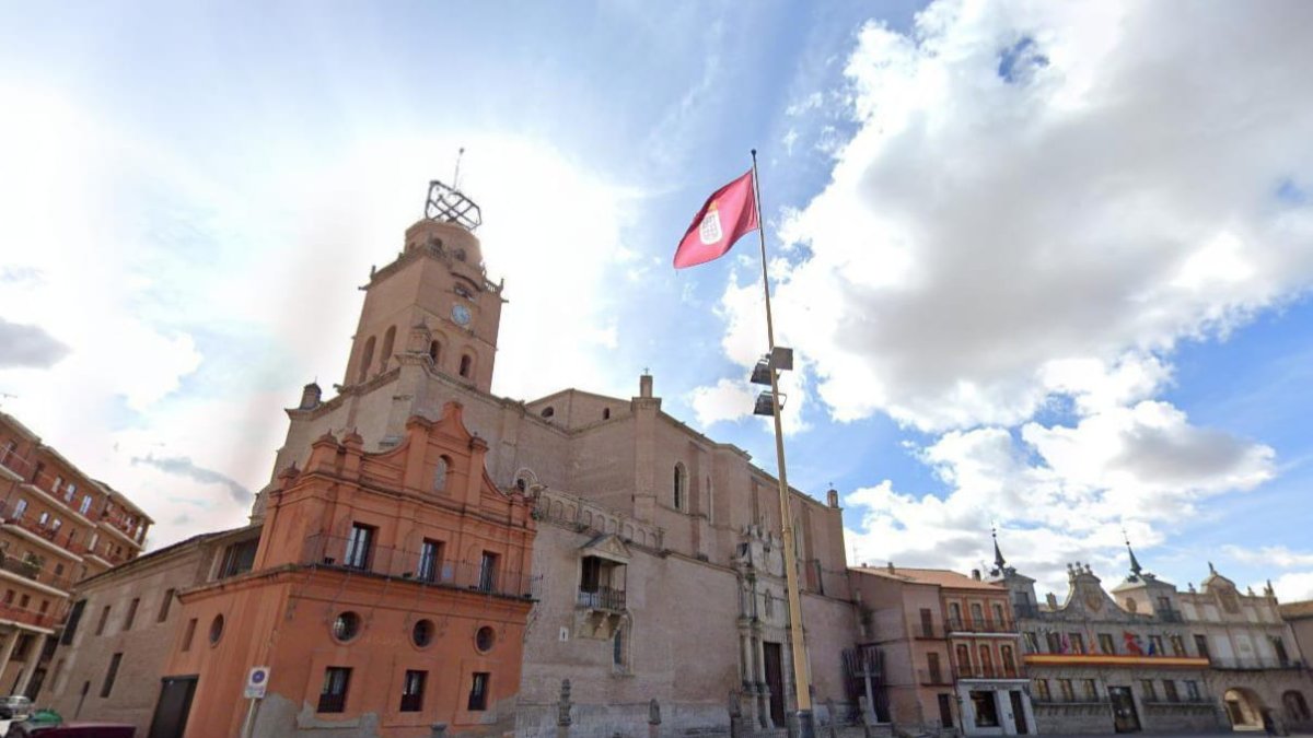Plaza de la Hispanidad de Medina del Campo.