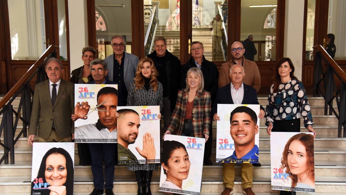 Una imagen de la presentación esta mañana.