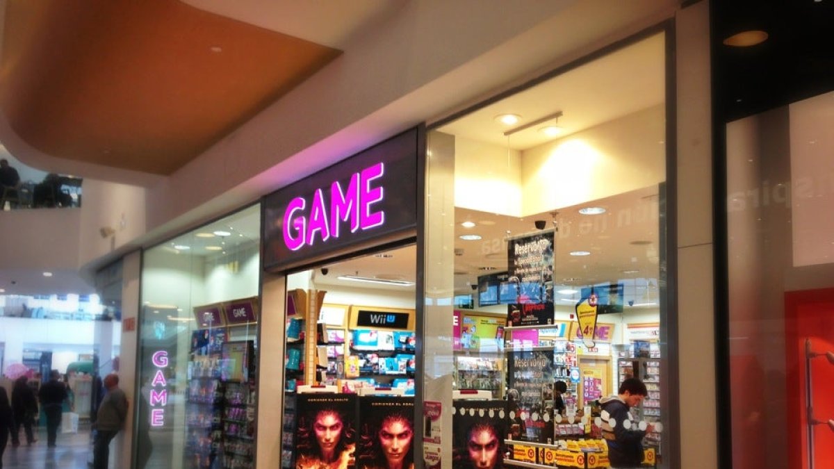 Tienda de videojuegos Game en RÍO Shopping, en una imagen de archivo