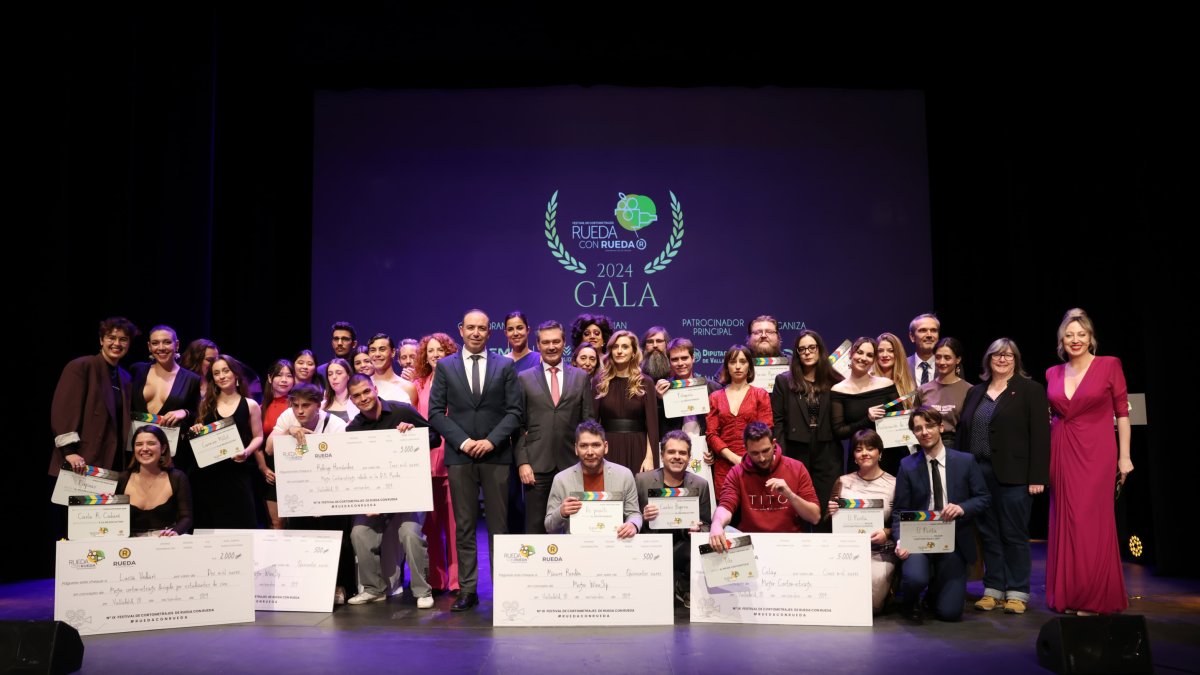Imagen de la ceremonia de entrega de los premios.