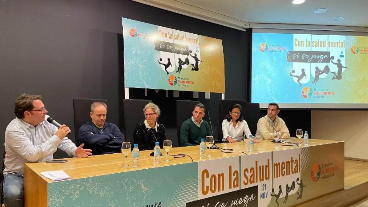 Jornada sobre salud mental y deporte organizada por El Puente Valladolid.