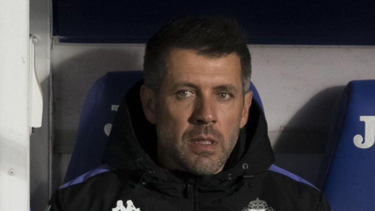 Pezzolano en el banquillo del Coliseum