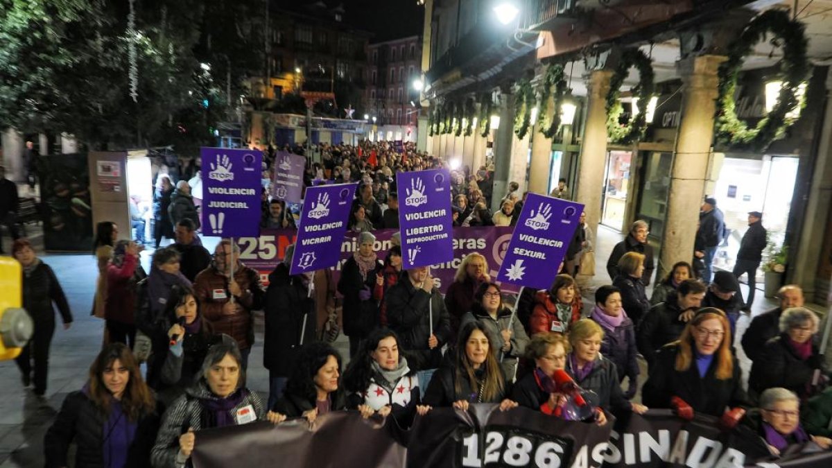 Manifestación contra la Violencia de Género, en una imagen de archivo.