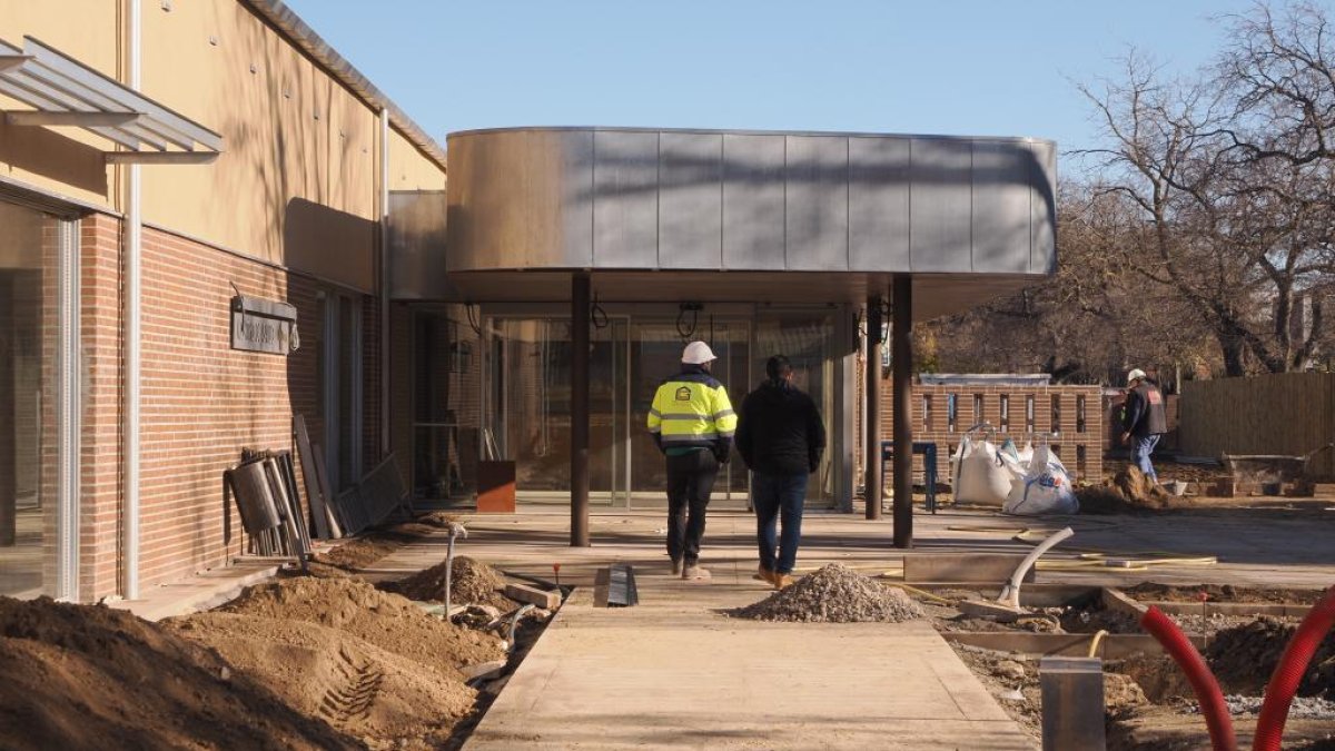 Obras en el centro de salud de la Magdalena en diciembre