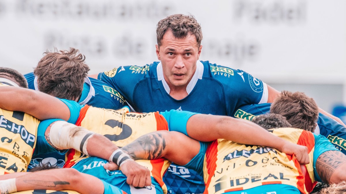 Fotografía de un partido entre el VRAC y Les Abelles