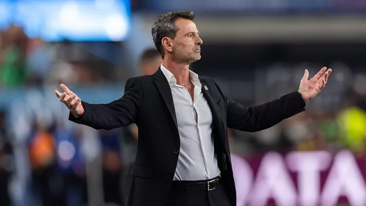 Diego Cocca, al frente de la selección de México.