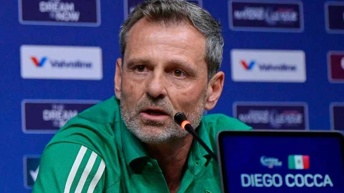 Diego Cocca, en su efímera etapa al frente de la selección mexicana.