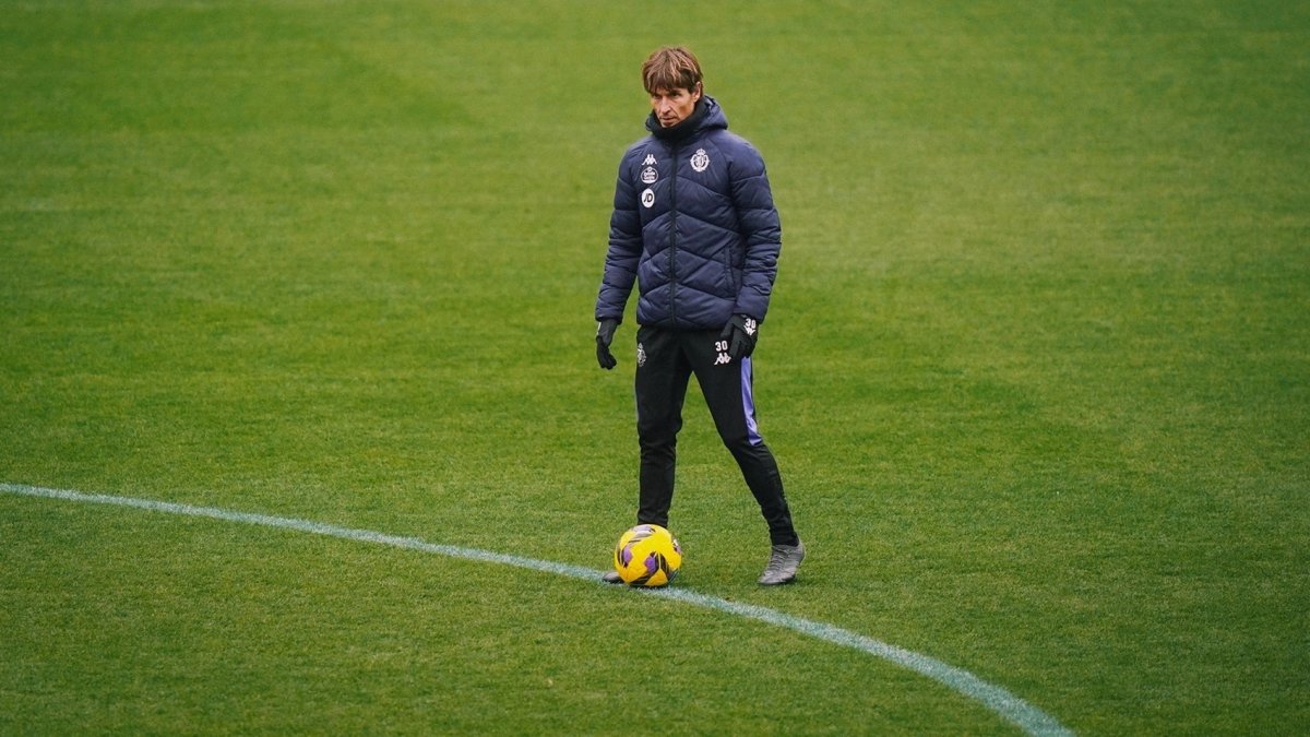 Álvaro Rubio, durante un entrenamiento de esta semana.