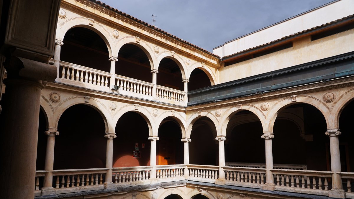 Una imagen del Palacio Butrón, futura sede de la Casa Revilla
