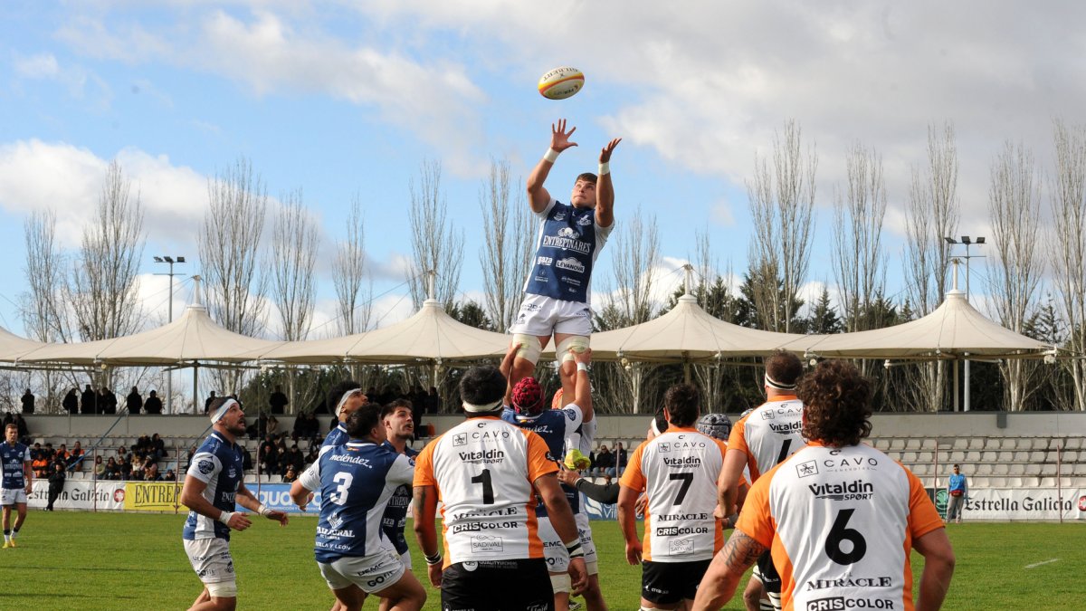 Touche ganada por el VRAC en su último partido, ante Les Abelles.