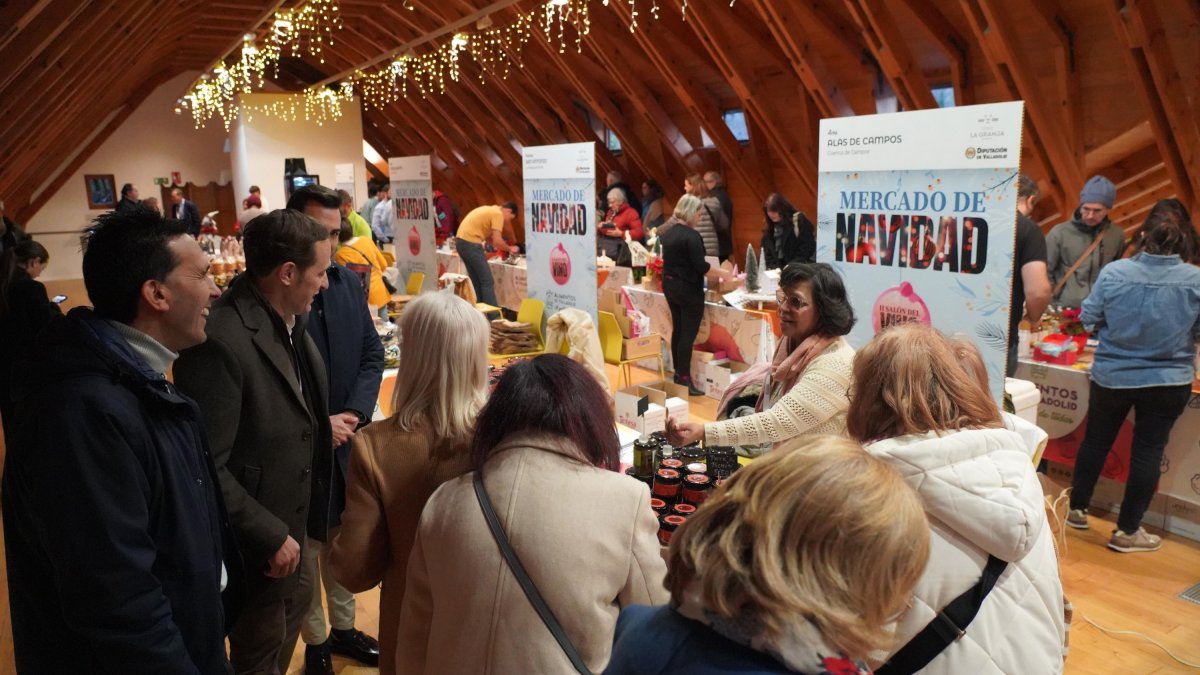 La Diputación presenta el IV Mercado de Navidad de Alimentos de Valladolid