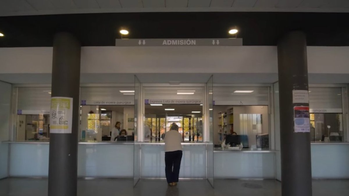 Recepción en el Hospital del Bierzo