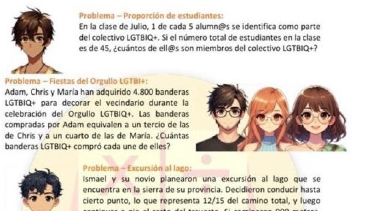 Problemas sobre temática LGTBI.