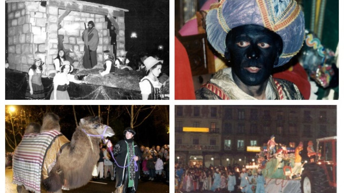 Las imágenes históricas de la Cabalgata de Reyes en Valladolid