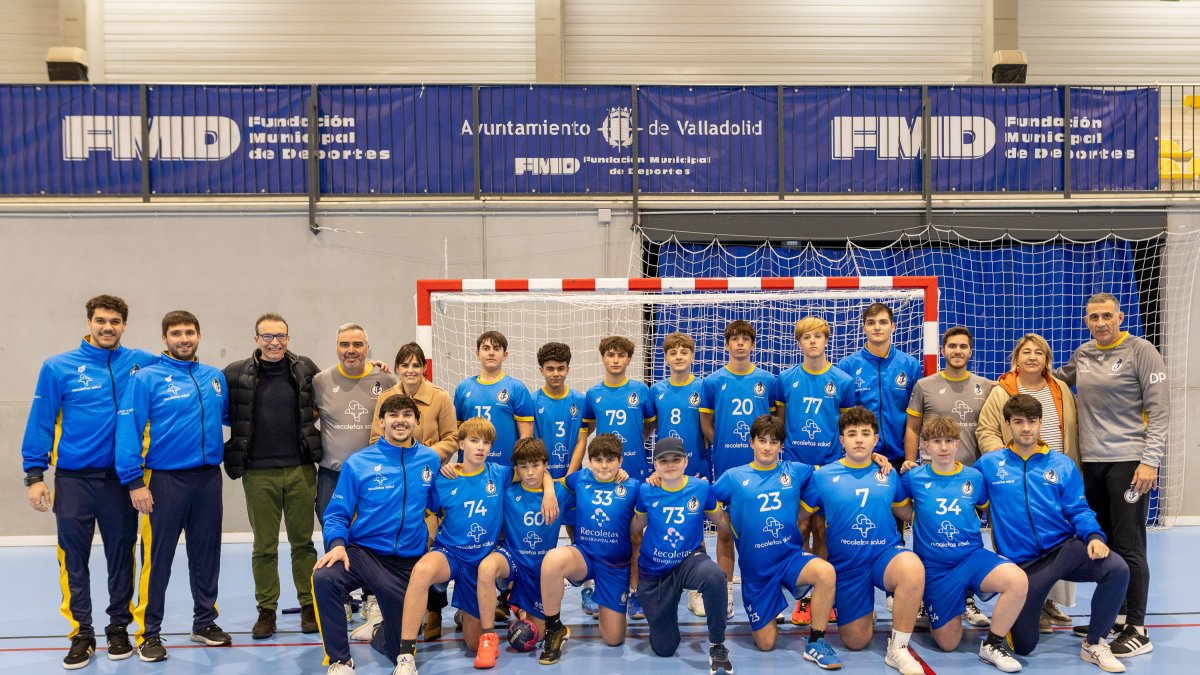 ATV Trasplante equipo cadete del Recoletas Atlético Valladolid.