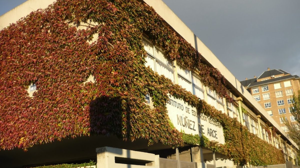 Instituto Núñez de Arce en una imagen de archivo
