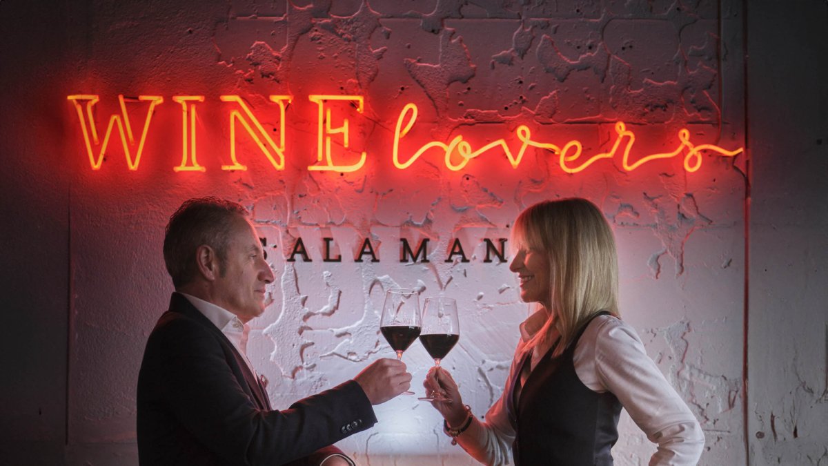 Luismi y Carmen, apasionados del vino, dirigen este Wine Bar ubicado en el centro de la capital salmantina. Ofrecen más de 40 vinos por copas y 200 referencias internacionales