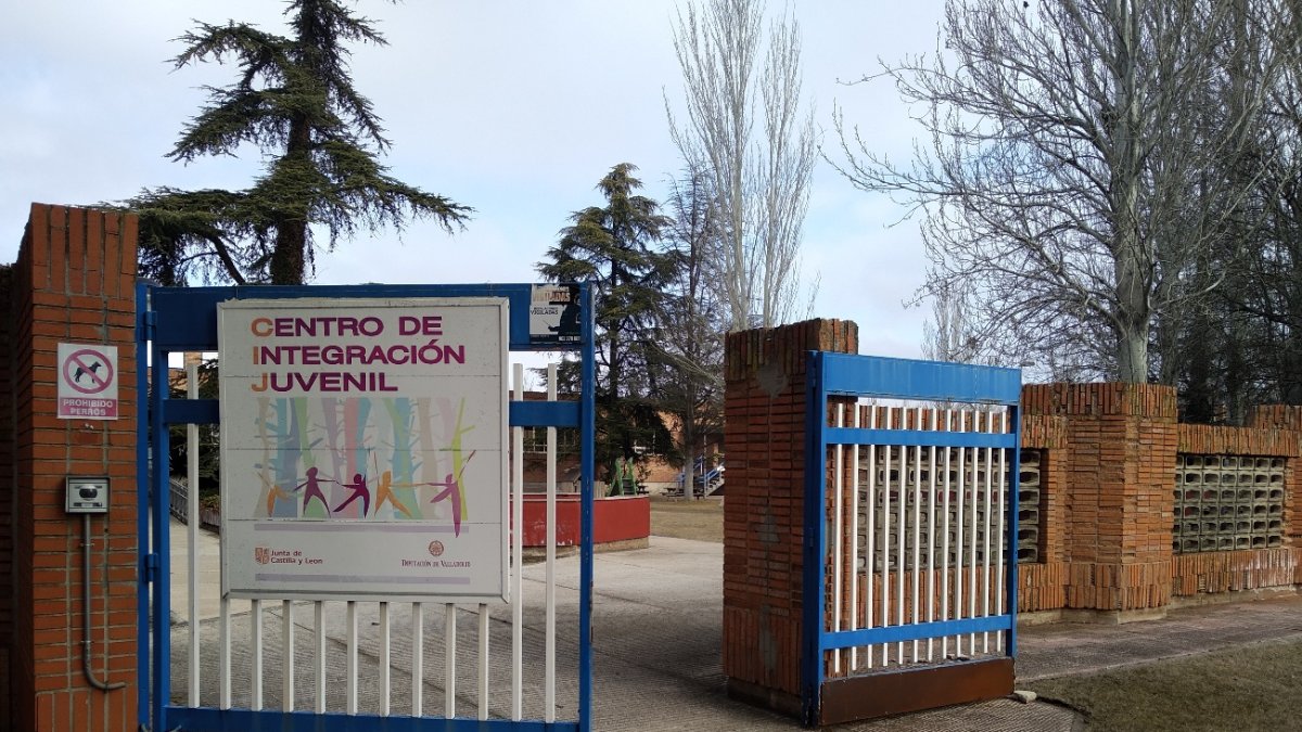Exterior del centro de integración juvenil de la Diputación de Valladolid.