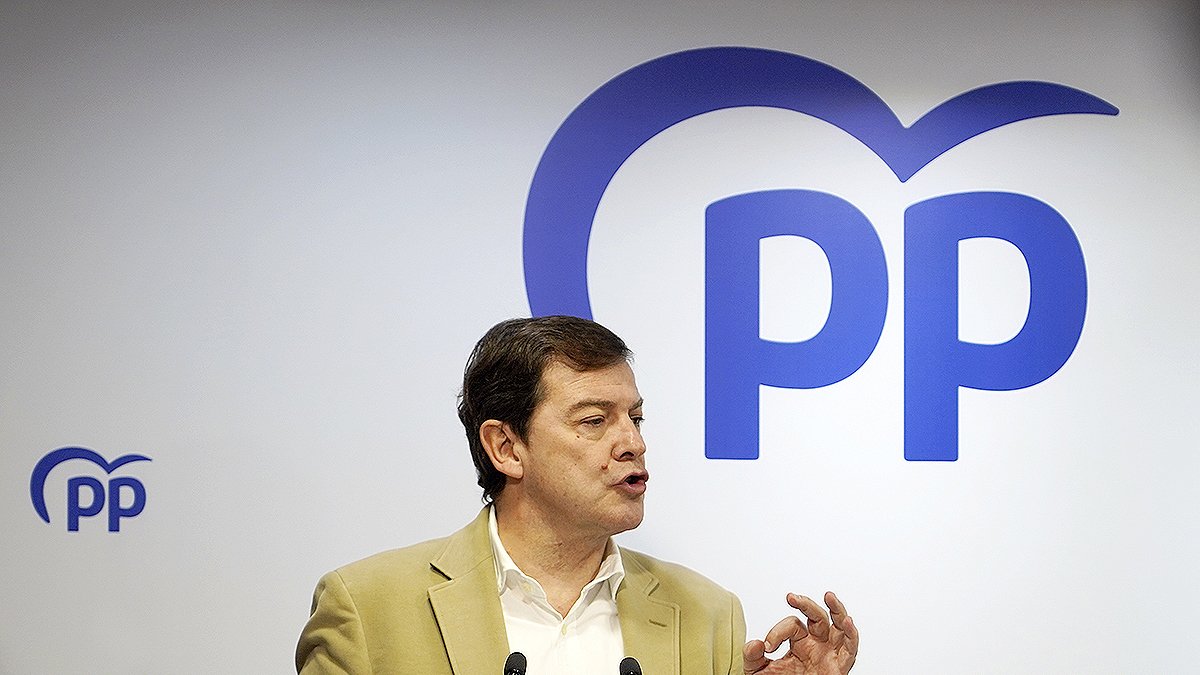 El Presidente del Partido Popular de Castilla y León, Alfonso Fernández Mañueco.