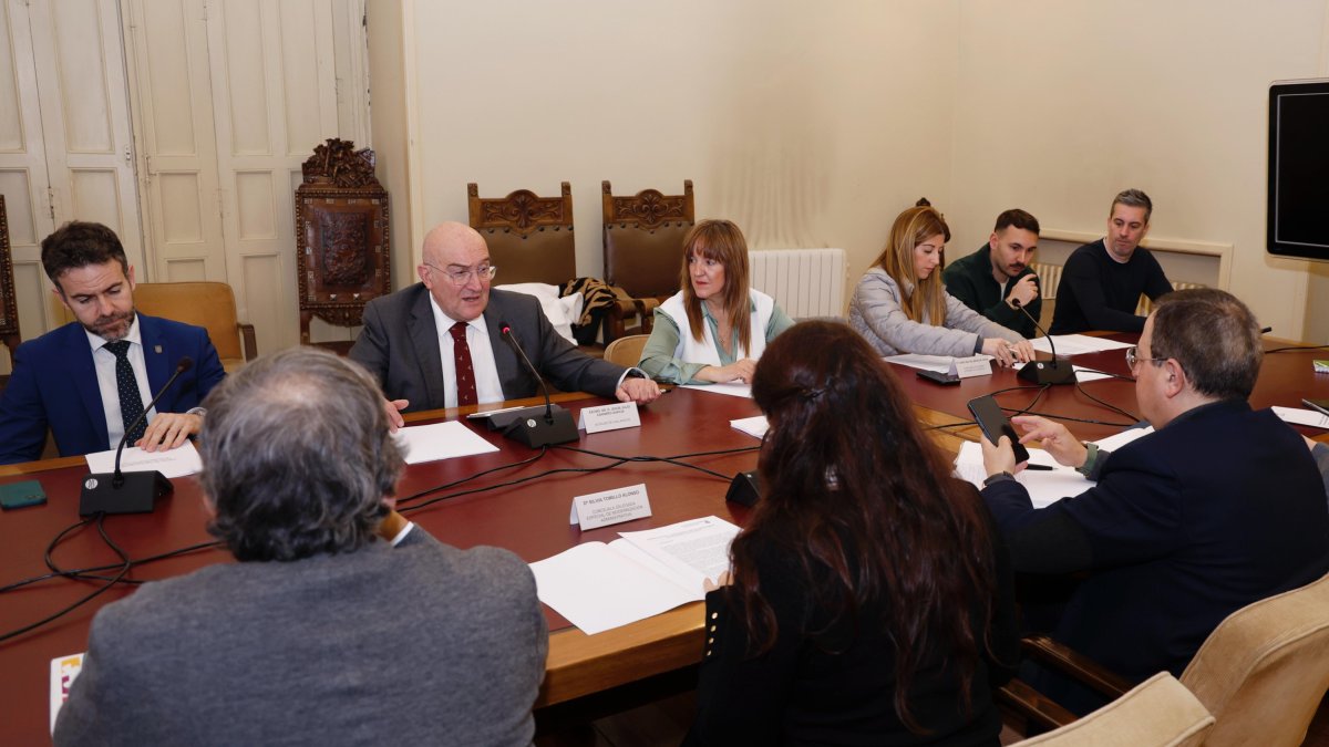 Reunión para impulsar el ágora del emprendimiento en Valladolid.