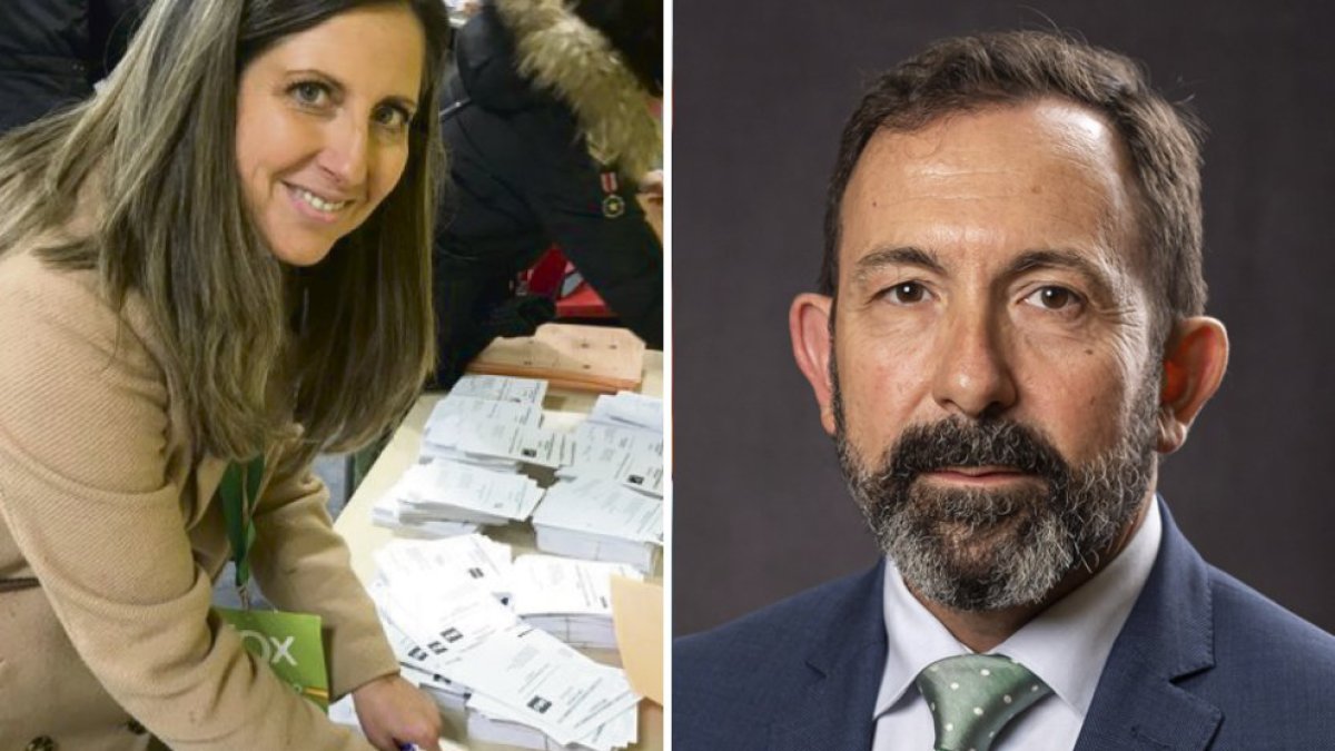 Ana Rosa Hernando y Bernardo Teira.