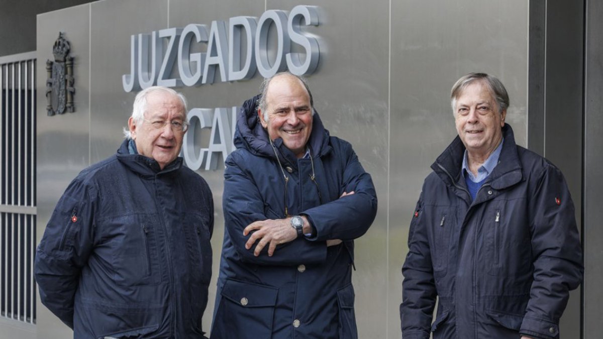 Santiago Herrera, José Herrero y Fernando Santamaría, en la actualidad