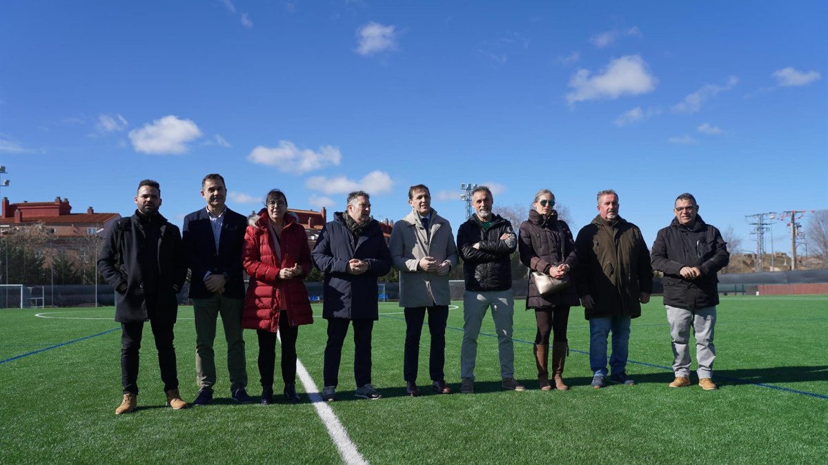 Foto del nuevo campo de fútbol