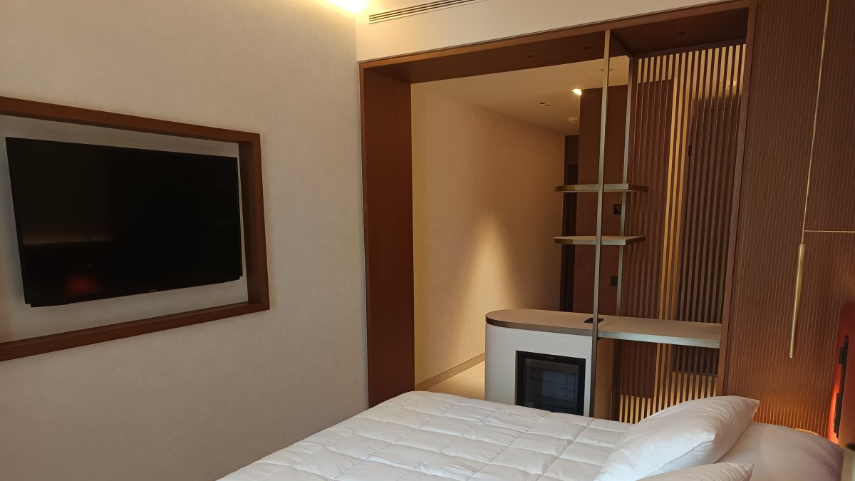 Habitación piloto del hotel Eurostars 5 estrellas de Valladolid.