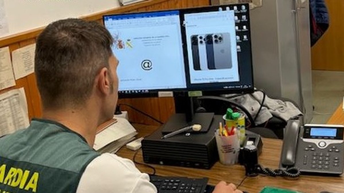 Efectivo de la Guardia Civil.