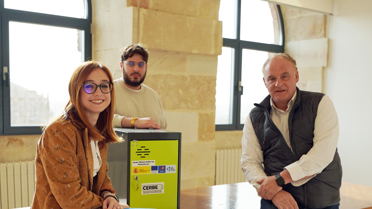 El equipo de investigación de la UPSA que está detrás del proyecto CERBEA dirigido por Alfonso José López Rivero.