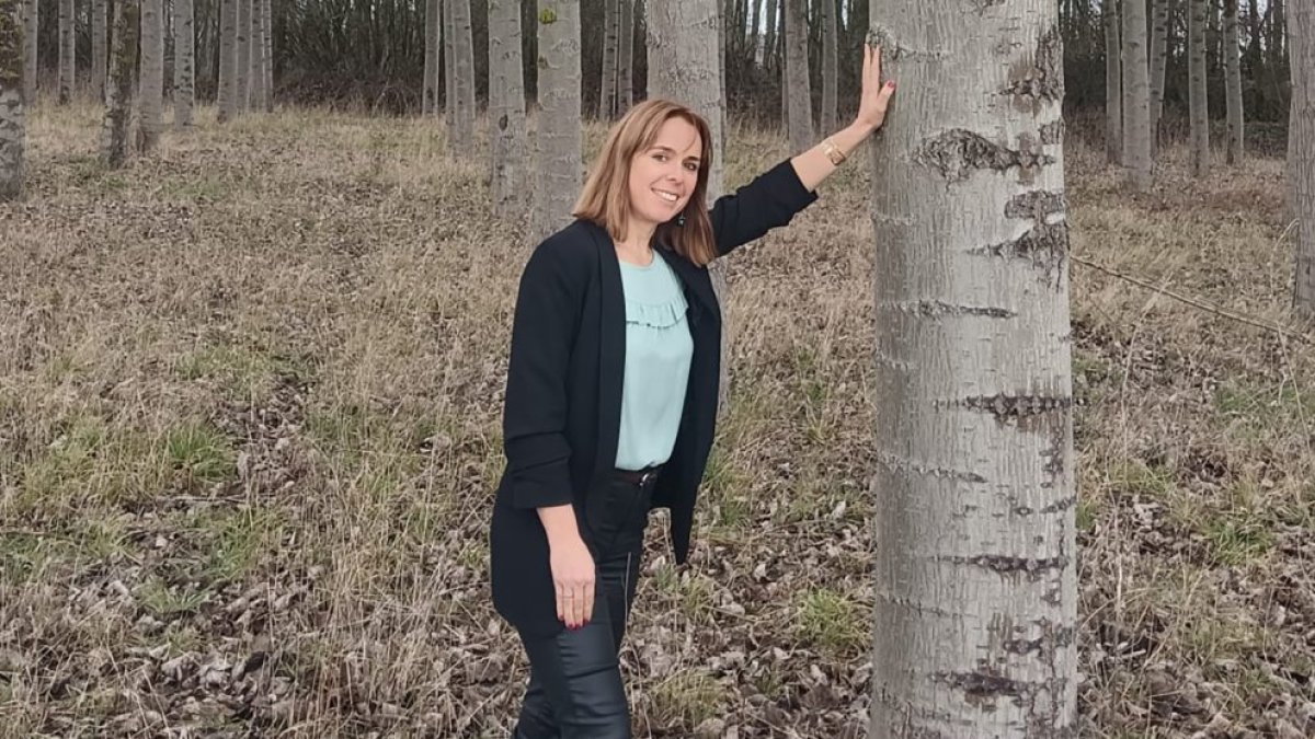La investigadora de la Universidad de León, Flor Álvarez.