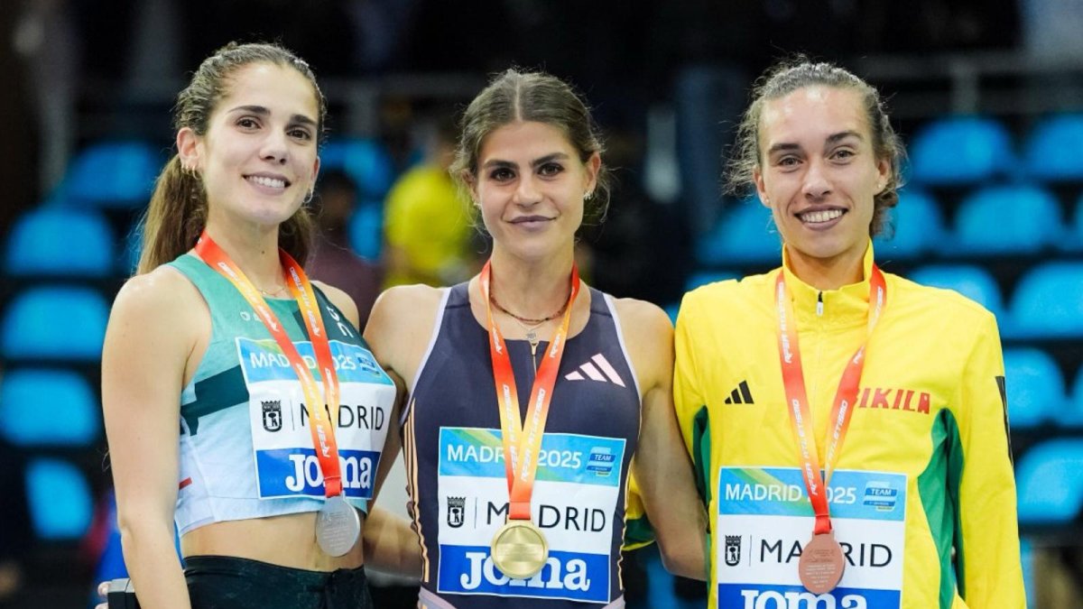 Águeda Marqués, Marta García e Idaira Prieto.