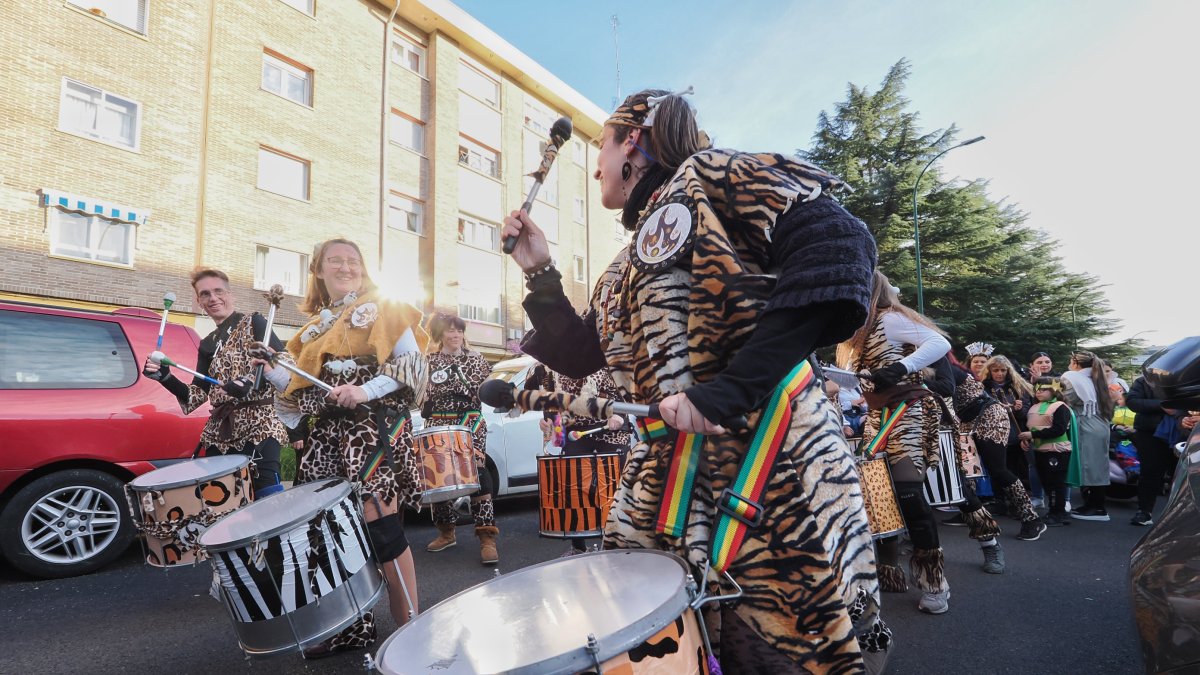 Desfile de carnaval en Arturo Eyries, imagen de archivo