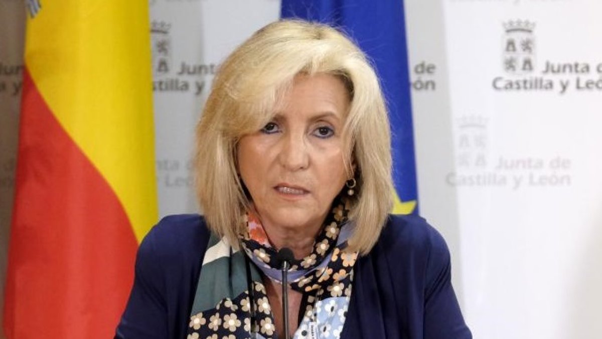 Verónica Casado, en una imagen de archivo durante su etapa como consejera de Sanidad.