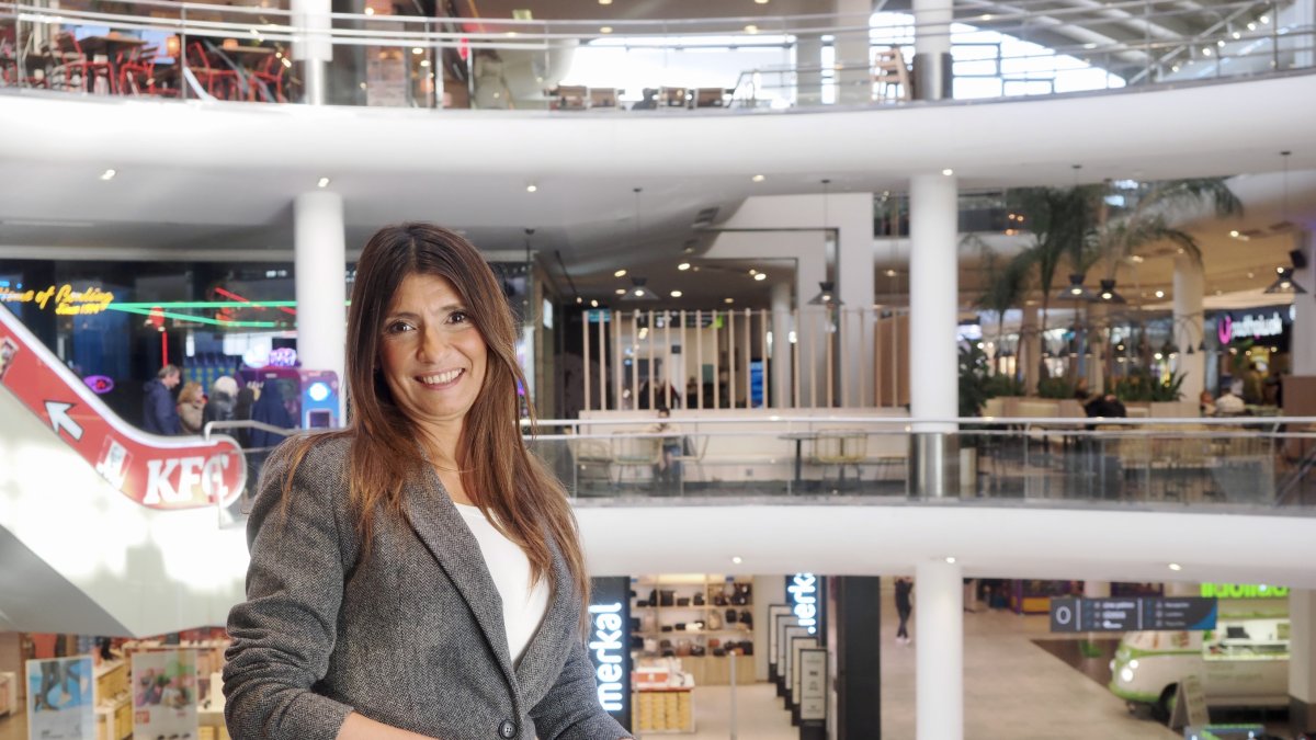 La gerente de Vallsur, Carolina Castro