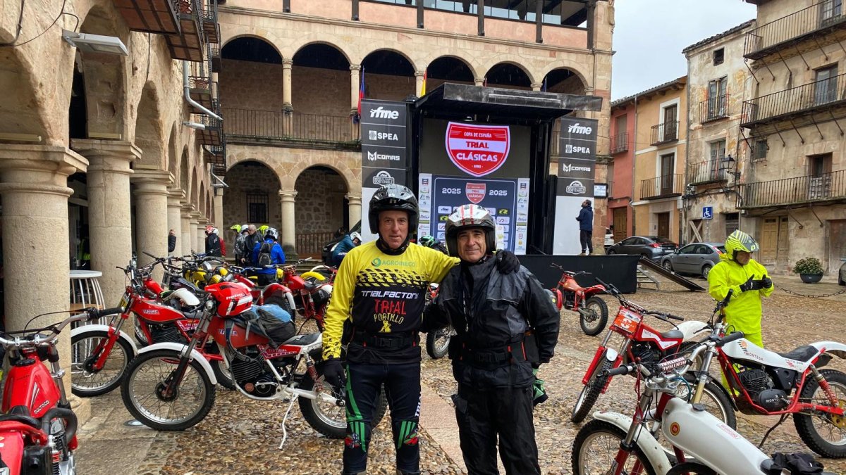 Severiano Arroyo y Luis Castellanos en la Copa de España.