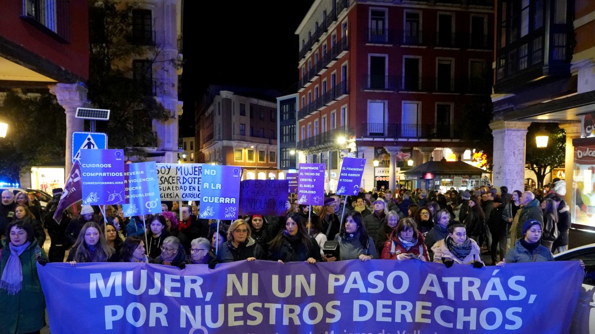 Manifestación por el 8-M de la Coordinadora de Mujeres.