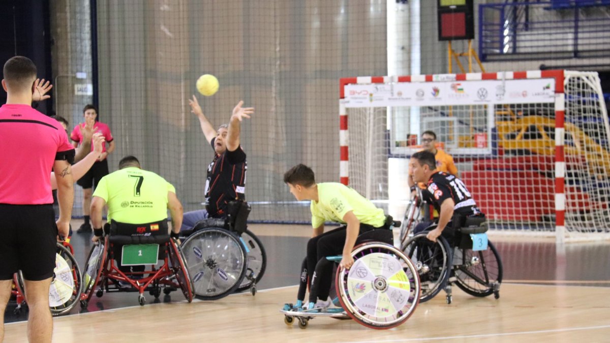 Partido del Inclusport Serban en Logroño.
