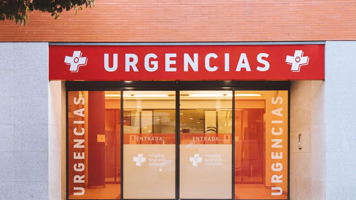 Servicio de Urgencias del sanatorio Sagrado Corazón,