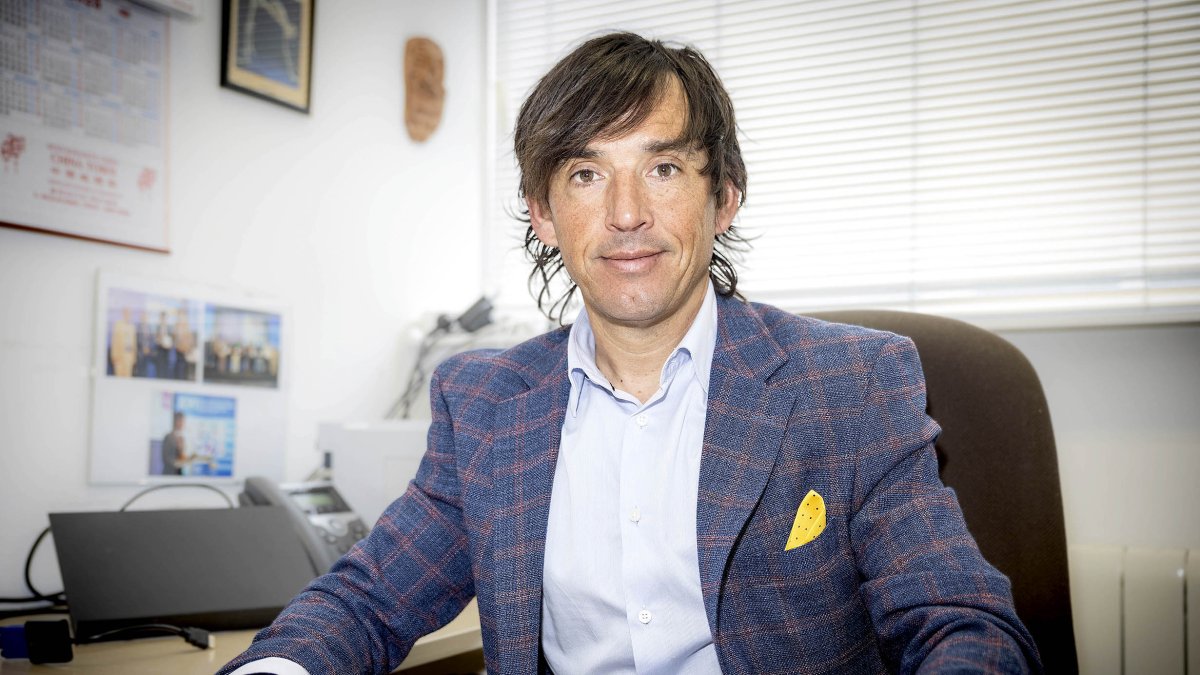 Diego Fernández Lázaro, director del estudio sobre enfermos de Alzheimer.