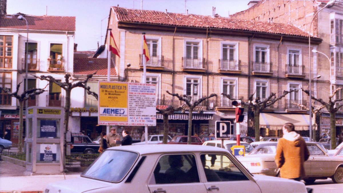 La Plaza de España de Valladolid en 1979