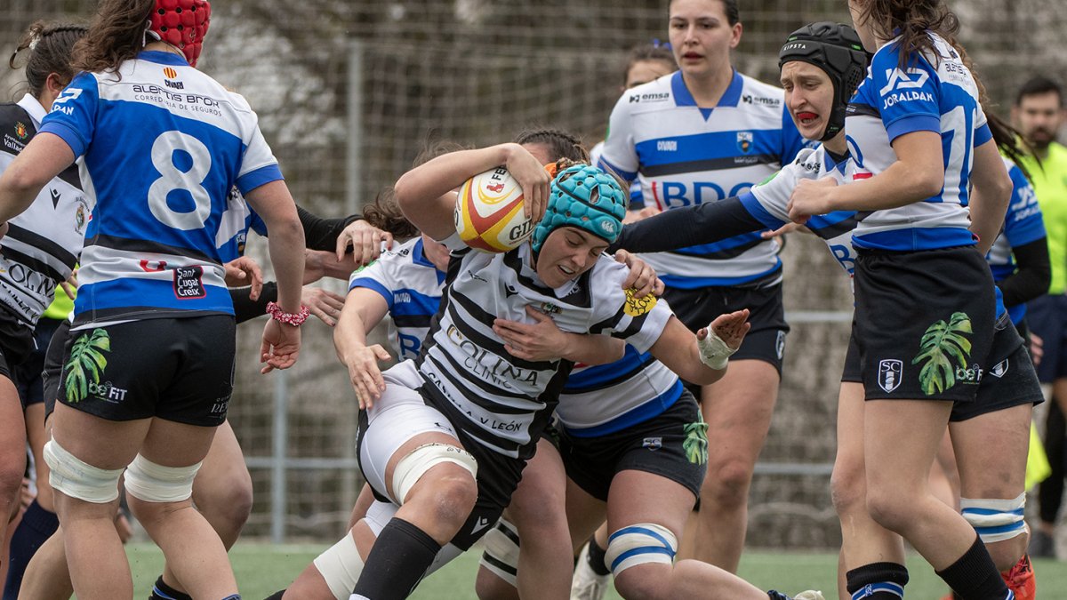 Bea Rivera, en la final de la Copa de la Reina ante Sant Cugat.