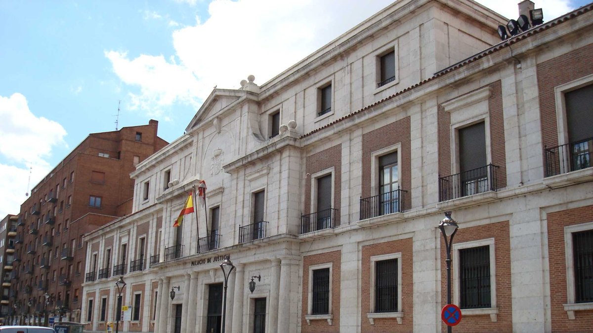 Una imagen de la Audiencia de Valladolid